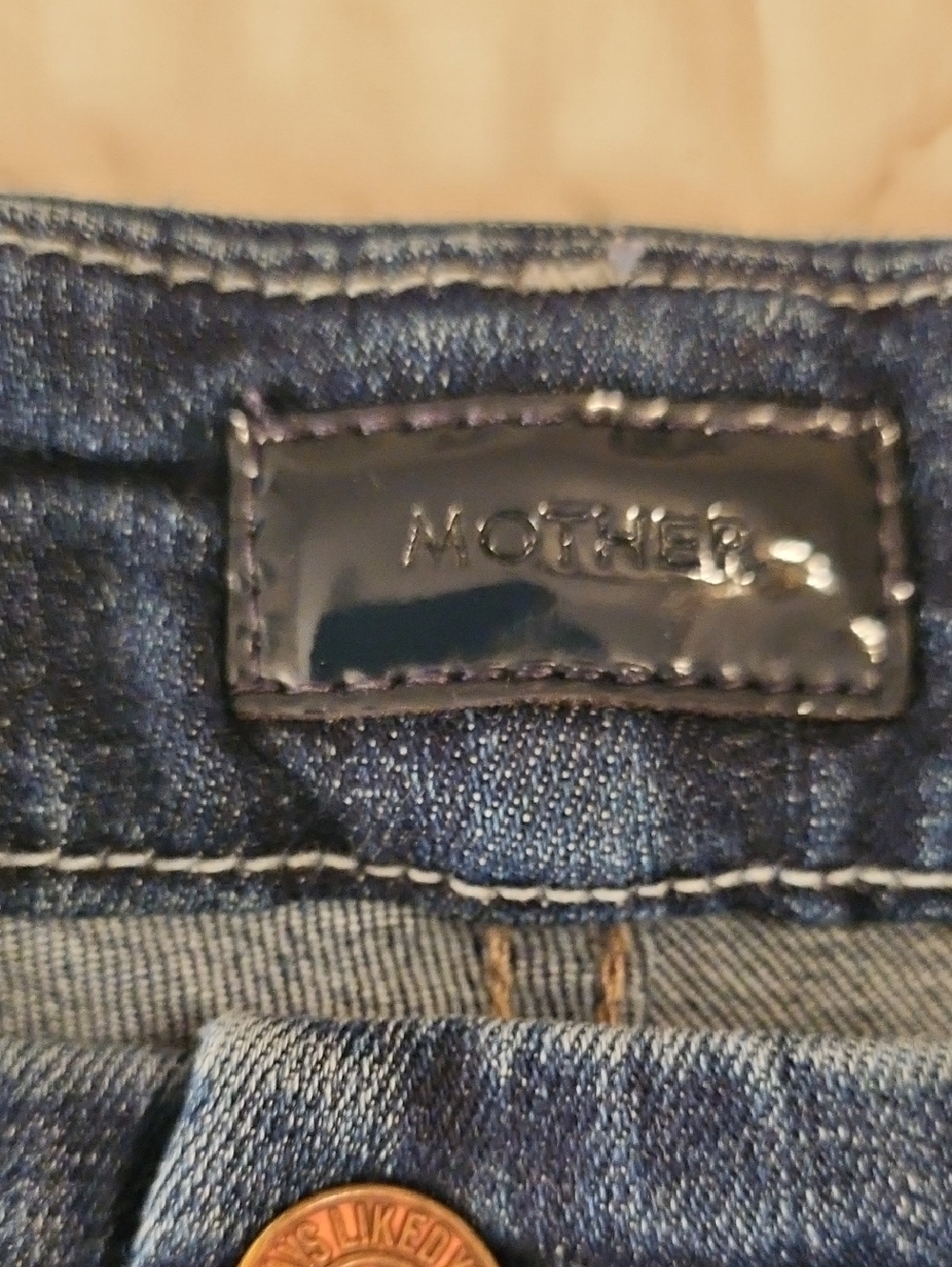 MOTHER- The Looker Crop (Here Kitty Kitty Wash) - Size 26 - Picture 7 of 10